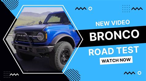 ford bronco road test